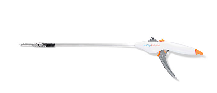 AtriClip PRO-Mini device - side view